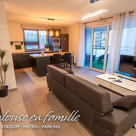 Apartamento T3-2 Min Metro-24 24h Toulouse